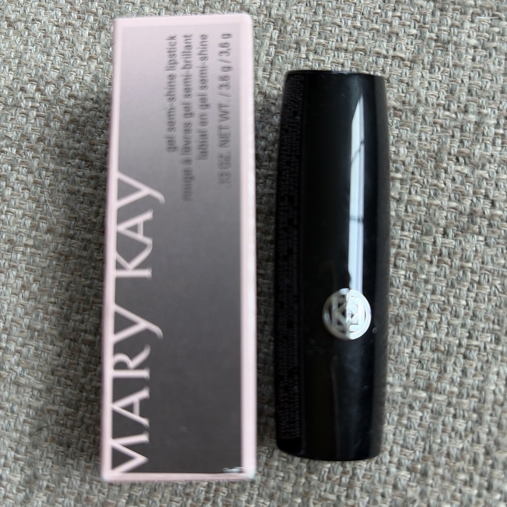 Mary Kay Gel Semi Shine Lipstick Raspberry Ice New In Box 094615 Pink Red Lippie